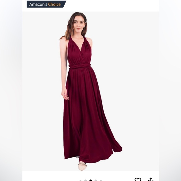 Dark red infinity dress - Picture 1 of 1